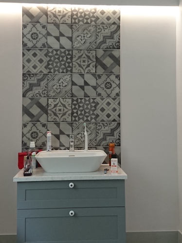 bathroom mosaic